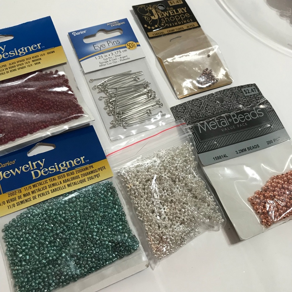 Bronze Fall Colors Craft Beads Findings